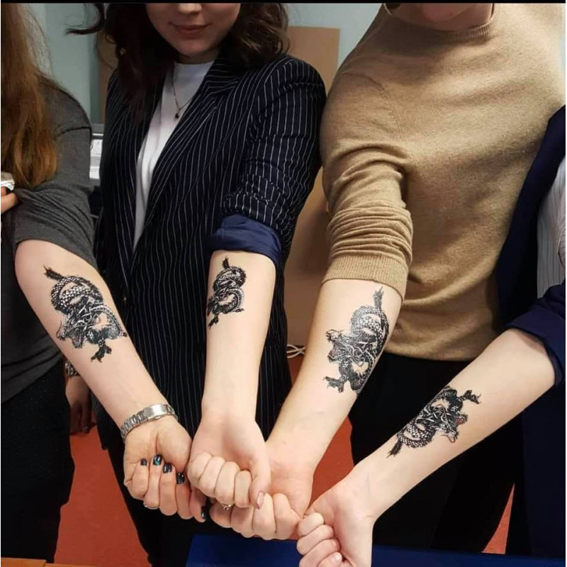 The temporary tattoo -- that looks like the real thing